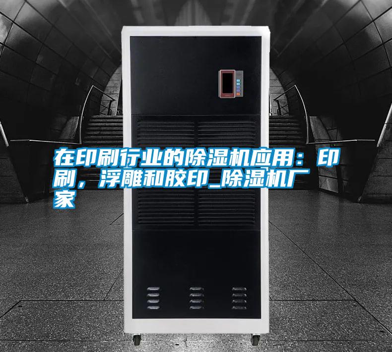 在印刷行業的除濕機應用:印刷,浮雕和膠印_除濕機廠家