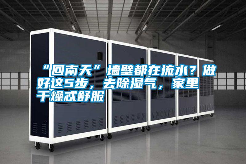 “回南天”墻壁都在流水？做好這5步，去除濕氣，家里干燥忒舒服