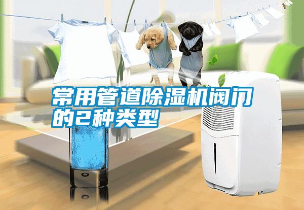 常用管道除濕機(jī)閥門的2種類型