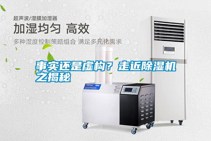 事實還是虛構？走近除濕機之揭秘