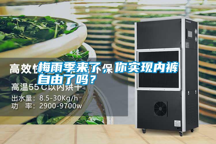 梅雨季來(lái)了，你實(shí)現(xiàn)內(nèi)褲自由了嗎？