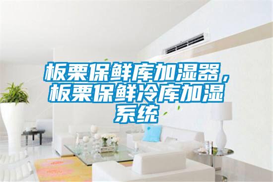 板栗保鮮庫加濕器,板栗保鮮冷庫加濕系統