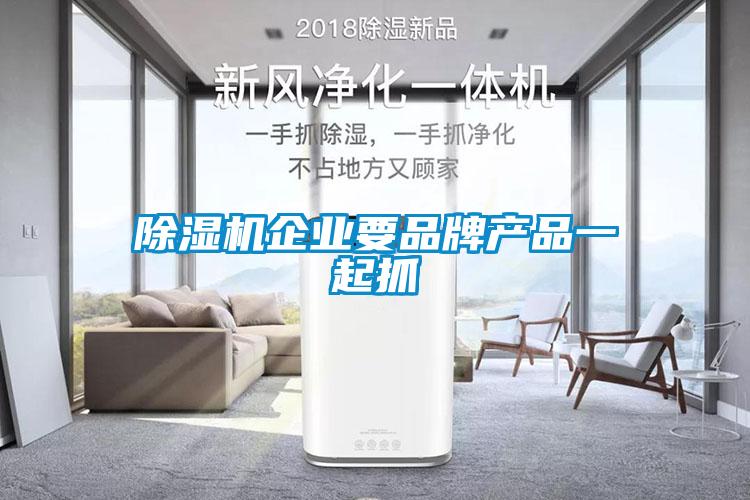 除濕機企業(yè)要品牌產品一起抓