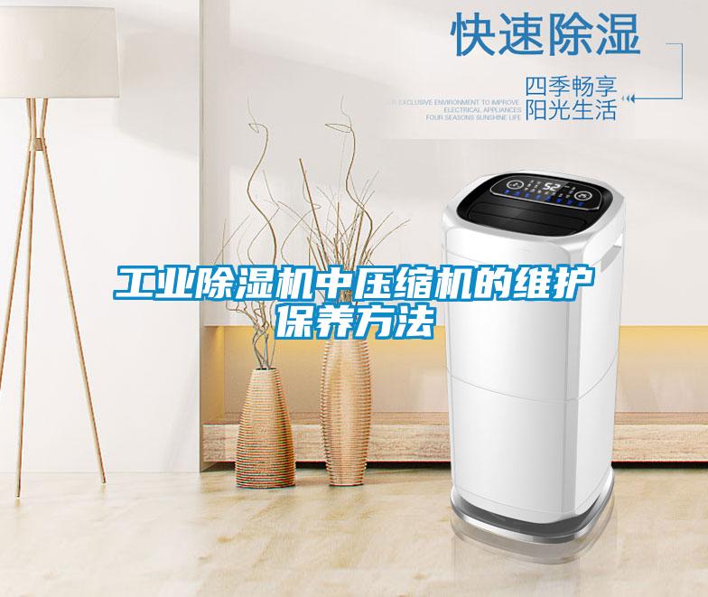 工業除濕機中壓縮機的維護保養方法