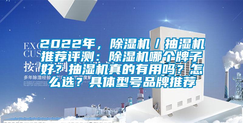 2022年，除濕機／抽濕機推薦評測：除濕機哪個牌子好？抽濕機真的有用嗎？怎么選？具體型號品牌推薦