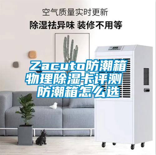 Zacuto防潮箱物理除濕卡評測 防潮箱怎么選