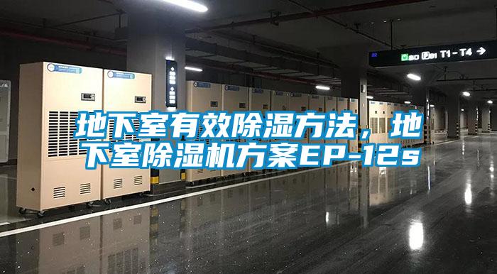 地下室有效除濕方法，地下室除濕機方案EP-12s