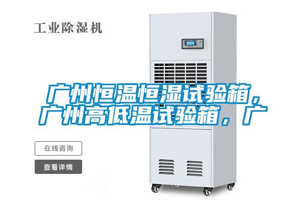 廣州恒溫恒濕試驗箱，廣州高低溫試驗箱，廣