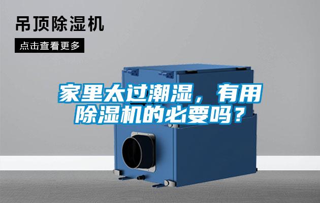 家里太過潮濕，有用除濕機的必要嗎？