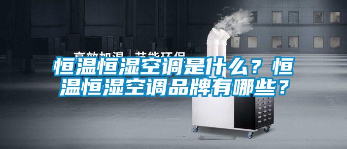 恒溫恒濕空調(diào)是什么？恒溫恒濕空調(diào)品牌有哪些？