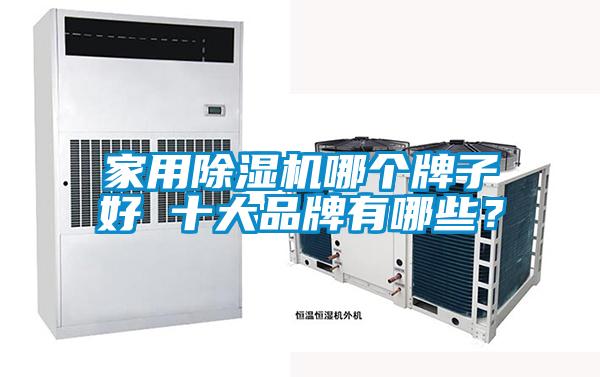 家用除濕機(jī)哪個牌子好 十大品牌有哪些?