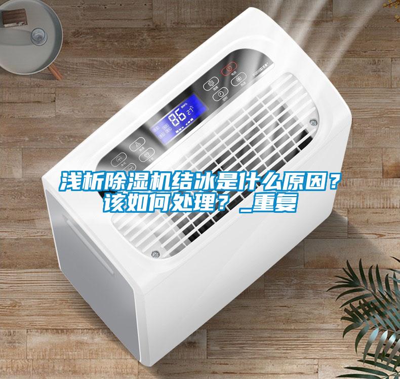 淺析除濕機結冰是什么原因？該如何處理？_重復