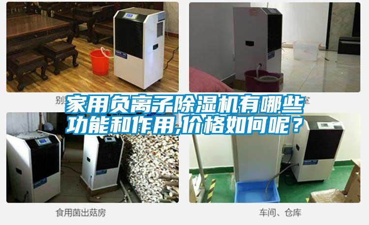 家用負離子除濕機有哪些功能和作用,價格如何呢?