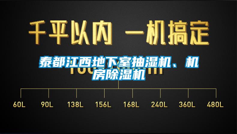 泰都江西地下室抽濕機、機房除濕機