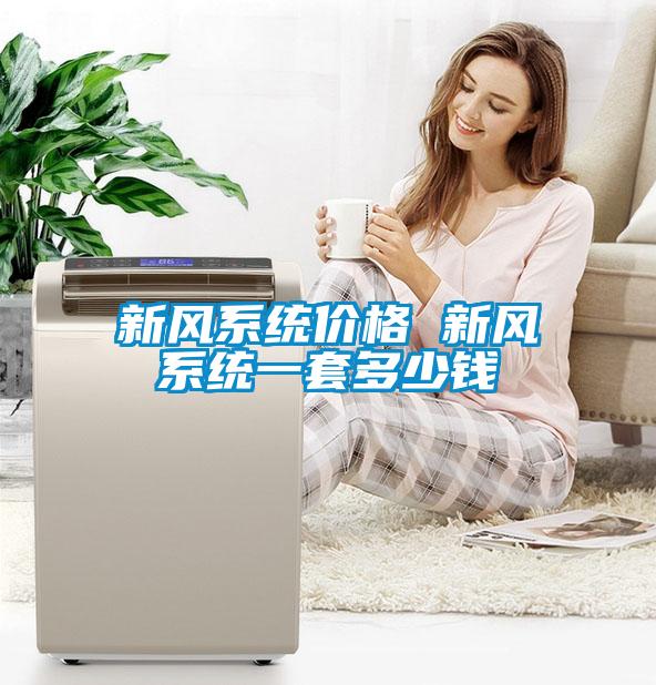 新風系統價格 新風系統一套多少錢