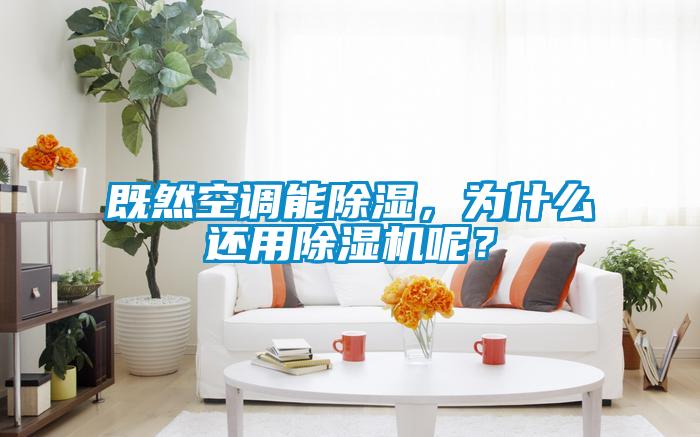 既然空調能除濕,為什么還用除濕機呢?