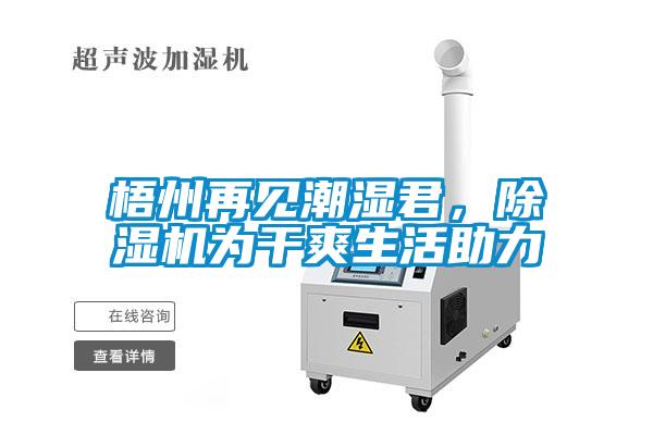 梧州再見潮濕君，除濕機為干爽生活助力