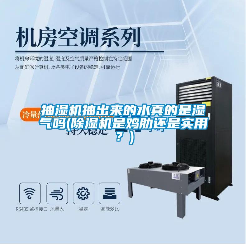 抽濕機抽出來的水真的是濕氣嗎(除濕機是雞肋還是實用？)