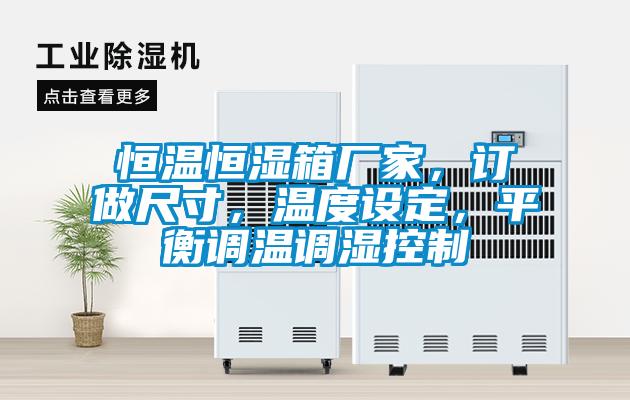 恒溫恒濕箱廠家，訂做尺寸，溫度設(shè)定，平衡調(diào)溫調(diào)濕控制