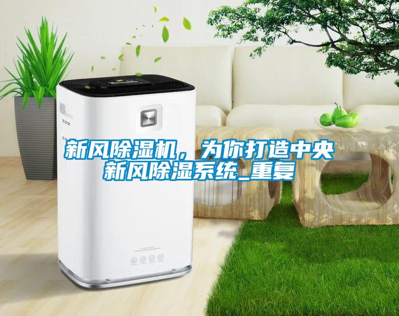 新風除濕機,為你打造中央新風除濕系統_重復