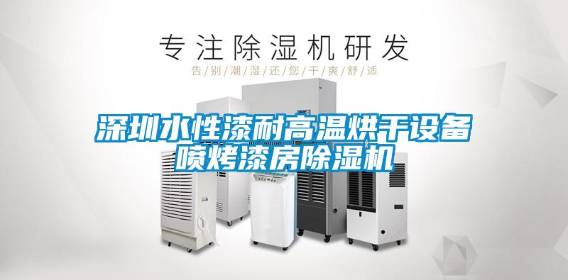 深圳水性漆耐高溫烘干設(shè)備噴烤漆房除濕機(jī)