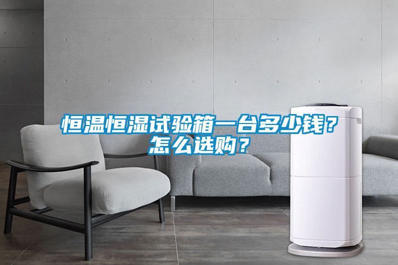 恒溫恒濕試驗(yàn)箱一臺(tái)多少錢(qián)？怎么選購(gòu)？