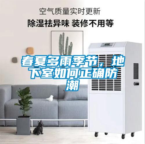 春夏多雨季節，地下室如何正確防潮