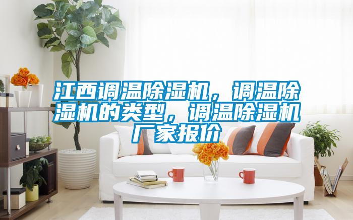 江西調(diào)溫除濕機(jī)，調(diào)溫除濕機(jī)的類(lèi)型，調(diào)溫除濕機(jī)廠家報(bào)價(jià)