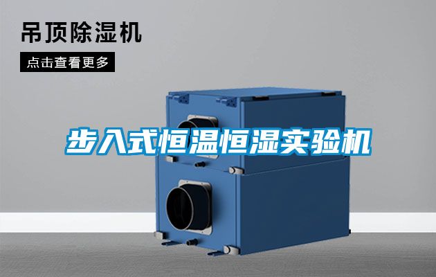 步入式恒溫恒濕實(shí)驗(yàn)機(jī)