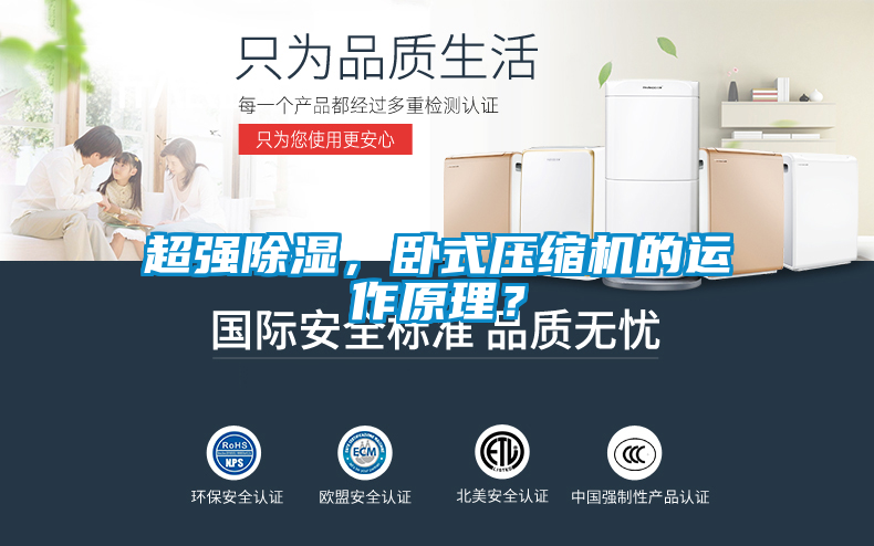 超強除濕，臥式壓縮機的運作原理？
