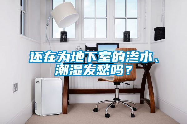 還在為地下室的滲水、潮濕發愁嗎？