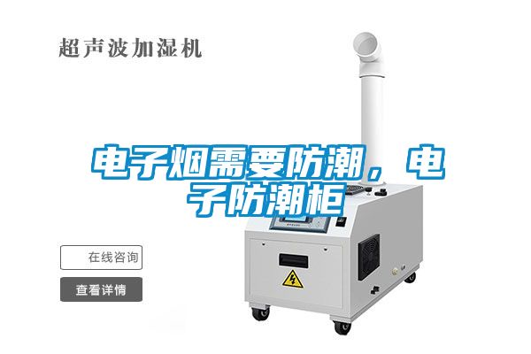 電子煙需要防潮，電子防潮柜