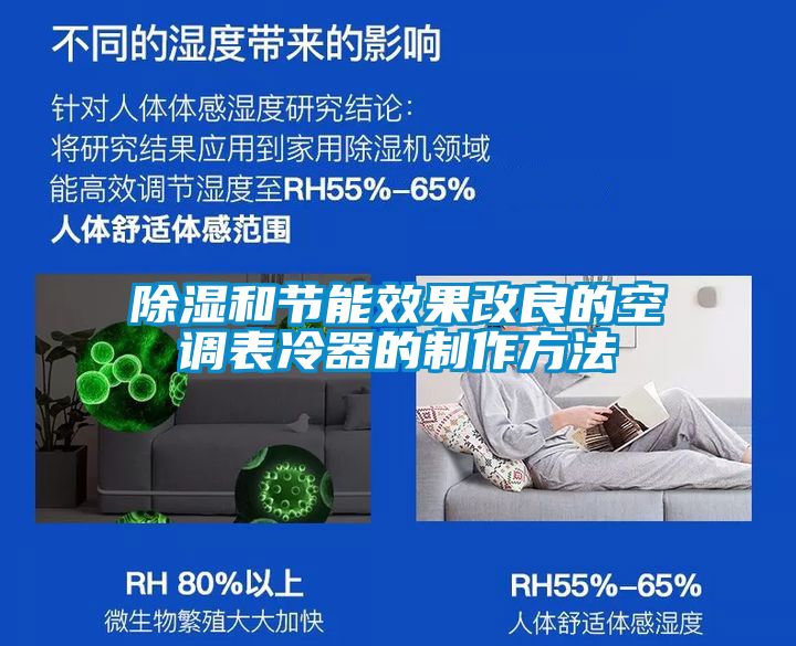除濕和節能效果改良的空調表冷器的制作方法